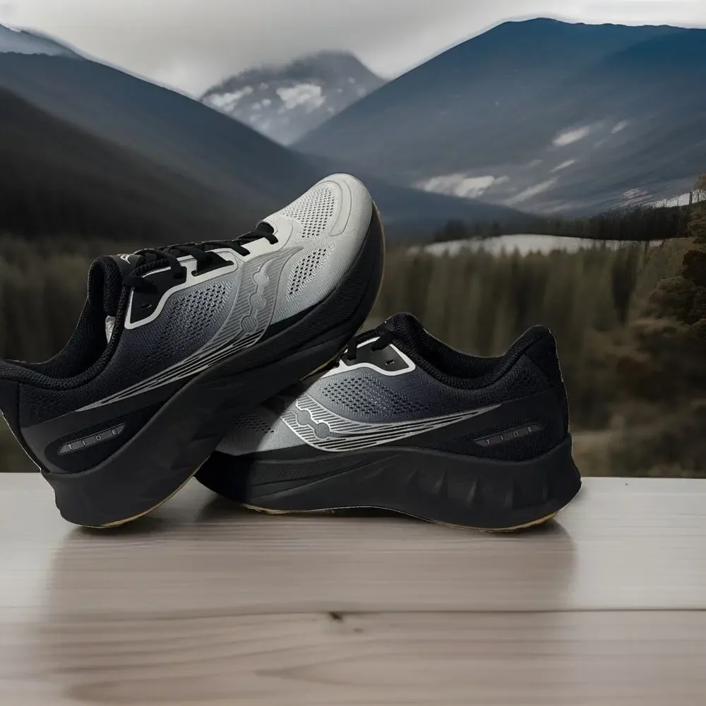 Size 11.5- Saucony Tide 2 Cloud Black